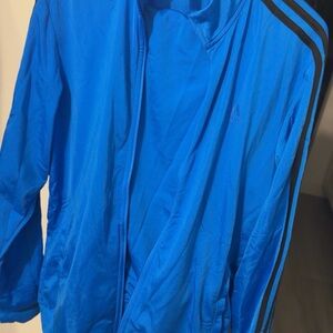 Adidas Men's Vibrant Blue Tracksuit